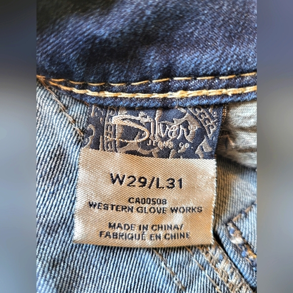 Silver Jeans Suki skinny low rise W29/L31 - Picture 8 of 10